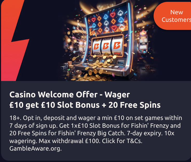 Betano casino welcome offer promo banner